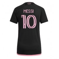 Ženski Nogometni dresi Inter Miami Lionel Messi #10 Gostujoči 2023-24 Kratek Rokav